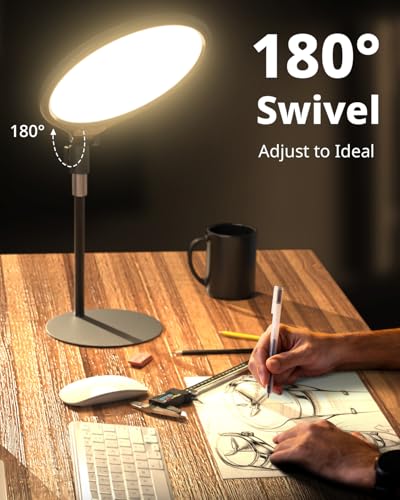 UBeesize 10.5in TBC001 Lighting System with Adjustable Stand and Phone Mount