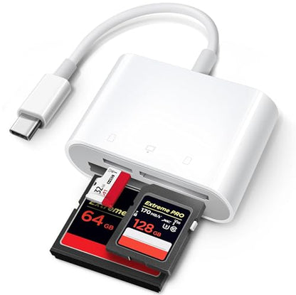 ChiaoPio 3-in-1 USB C SD CF MicroSD Card Reader