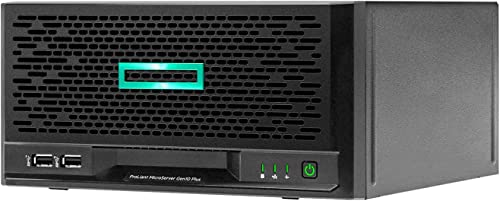 Hewlett Packard Enterprise 12x14x10 inches HPE ProLiant MicroServer Gen10 Plus v2 3840x2160 2.8GHz Server