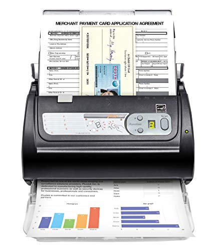 Plustek PS188 Document Scanner 600 dpi USB