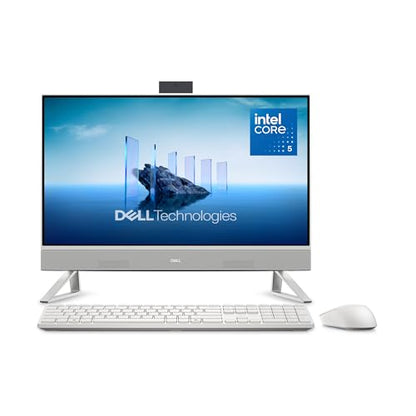 Dell EC24250 AIO 23.8" 1920x1080 Touchscreen All-in-One PC Intel Core i5 12th Gen 16GB DDR5 512GB SSD White