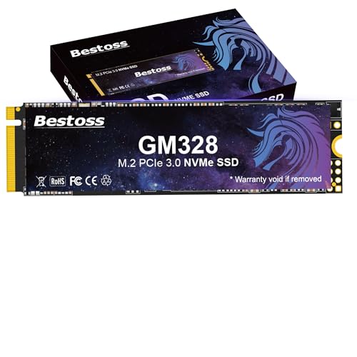 Bestoss 512GB GM328 PCIe x 4 NVMe M.2 SSD Internal Solid State Drive