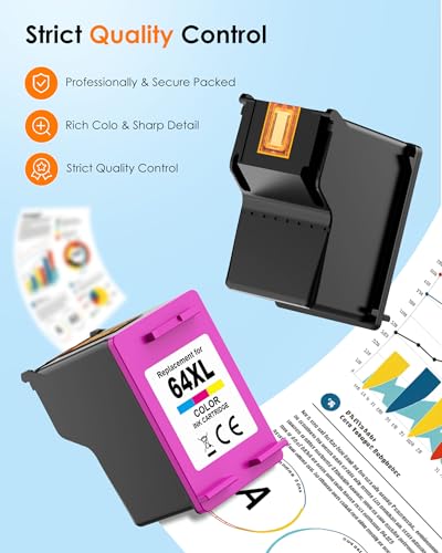 AXVORY 7858 Printer White High Yield Compatible Remanufactured Ink Cartridge