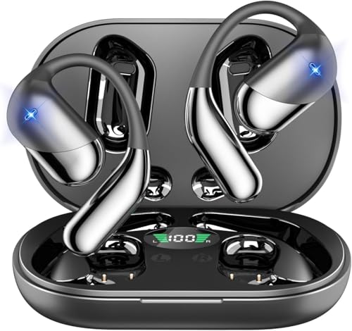 Aurotlu Q16-H3 Open Ear Bluetooth Headphones Wireless Connectivity 60H Playtime IPX7 Ergonomic Design