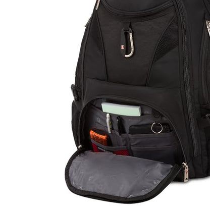 SWISSGEAR 1900 ScanSmart TSA Laptop Backpack 17 Inch Black