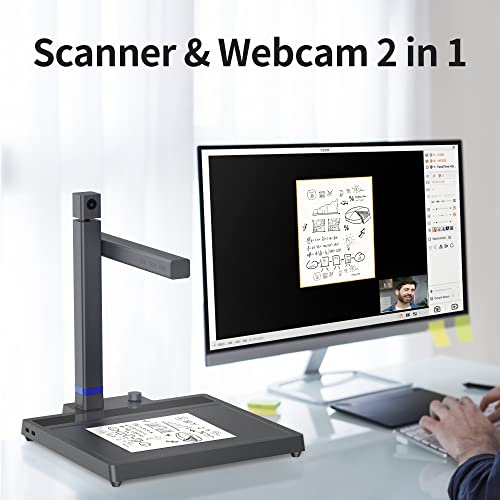CZUR 16.5x11.7 inches Shine Surface Pro 4608x3456 Document Scanner