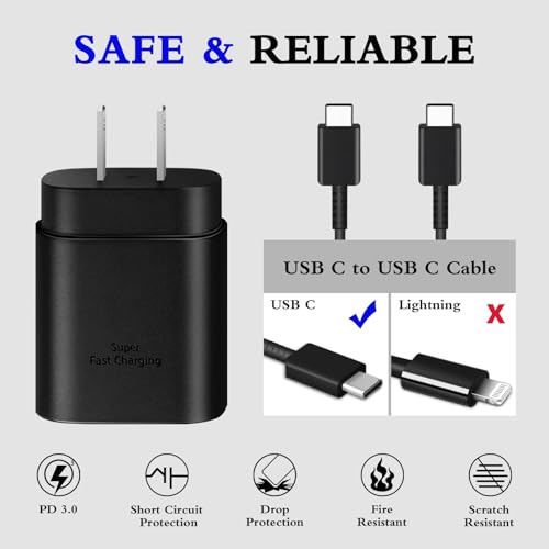 GUUSMART 25W EP-TA800 USB Type C Charger 2-Pack