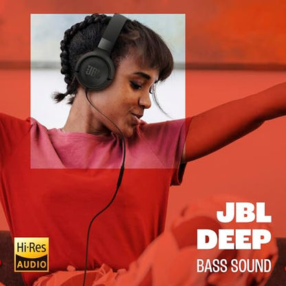 JBL Tune 520C USB-C Wired On-Ear Headphones with Hi-Res Audio