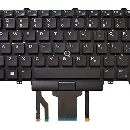SUNMALL 104-Key Backlit Keyboard PK1313D4B00 Wired QWERTY Layout Black Plastic
