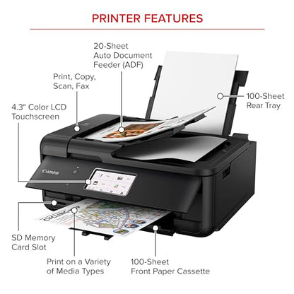 Canon 4451C032 Inkjet Printer 4800 x 1200 dpi Wireless Color All-in-One