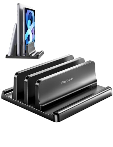 Vaydeer 5.98 x 5.51 x 2.17 inches SZ2S021 Desk Organizer Black Plastic