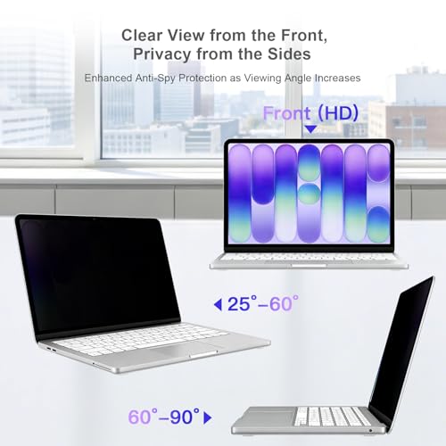 BSPROTE 13-Inch MacBook Neo Privacy Screen NE13 Anti-Glare Anti-Spy Filter