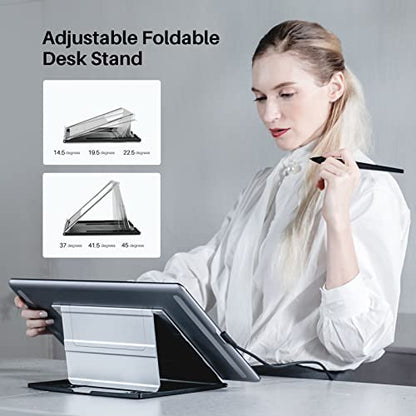 HUION Kamvas Pro 16 15.6 inch 1920x1080 LCD Graphics Tablet with USB Connectivity