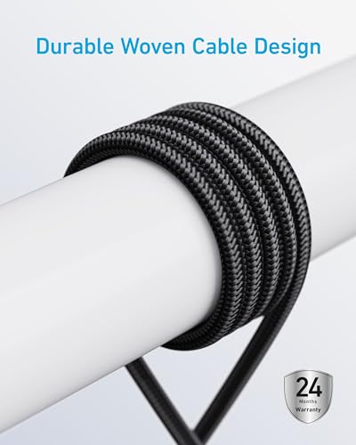 Anker 10FT A81C7 USB Type C Male-to-Male Cable 240W 12A