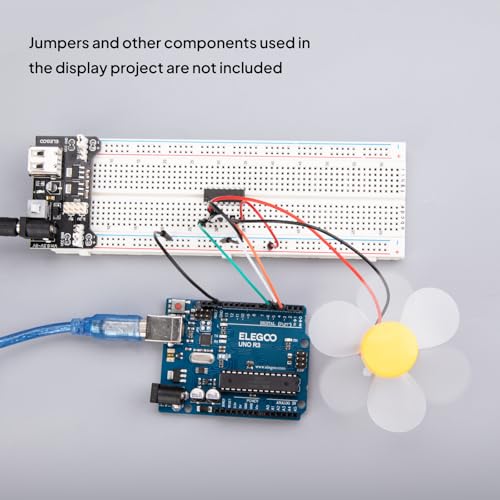 ELEGOO 2PCS 830 Point & 2PCS 400 Point Solderless Prototype PCB Board Kit