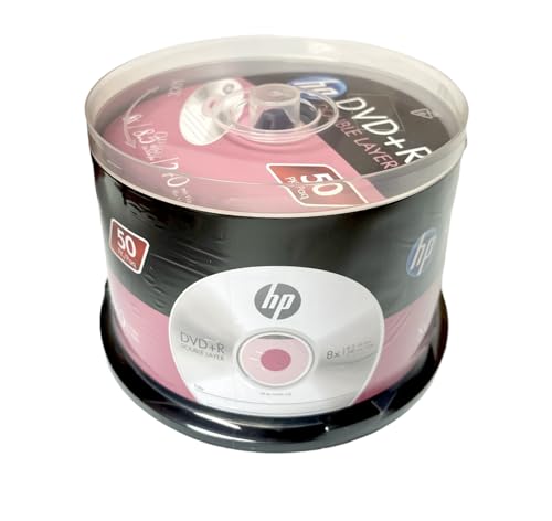 HP 50 Count DVD+R DL 8.5GB 8X