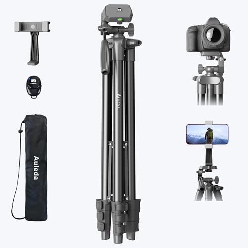 Auleda 71 Inches VT-831HB Tripod Stand with Remote