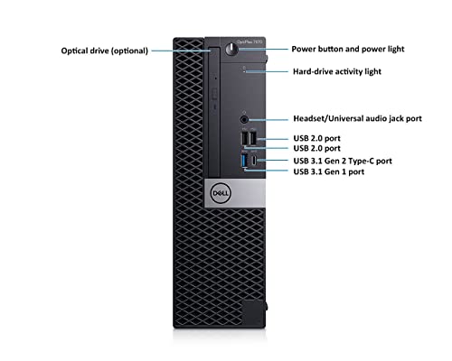 Dell OptiPlex 7070 SFF i7-9700 3.0GHz 3840 x 2160 Computer Tower