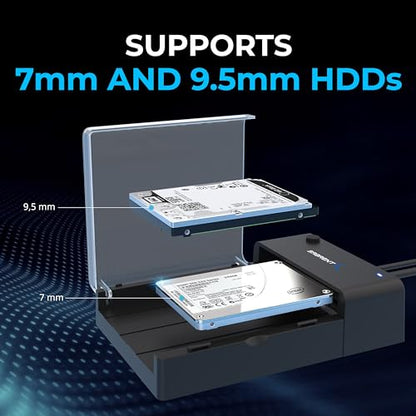 SABRENT 3.5 Inch EC-DFLT USB 3.0 External Hard Drive Docking Station