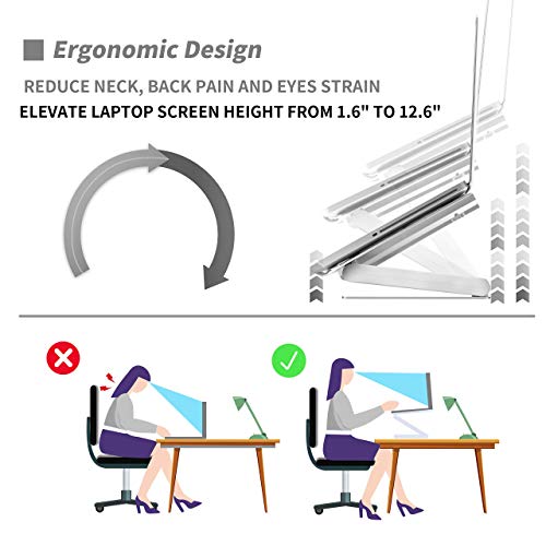 SOUNDANCE Adjustable Laptop Cooling Pad Model LS2, 140mm Fan, Aluminum, Supports Laptops up to 17.3 inches