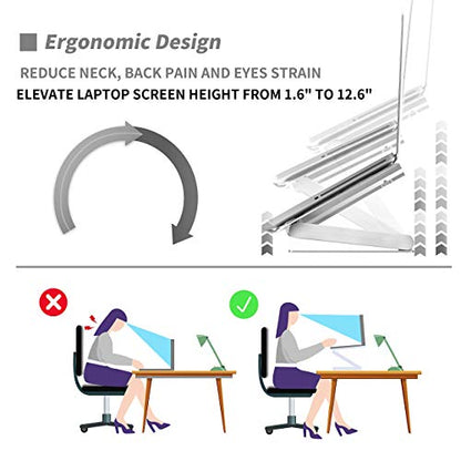 SOUNDANCE Adjustable Laptop Cooling Pad Model LS2, 140mm Fan, Aluminum, Supports Laptops up to 17.3 inches