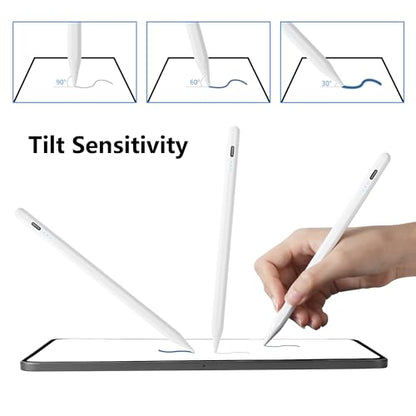 Waiktyne Stylus Pen for iPad A16 A15 A14 A13 11th 10th 9th 8th 7th 6th Gen, iPad Air M2 M1 5th 4th 3rd Gen, iPad Pro 12.9 11-inch 4th 3rd 2nd 1st Gen, iPad Mini A17 Pro 7 6 5