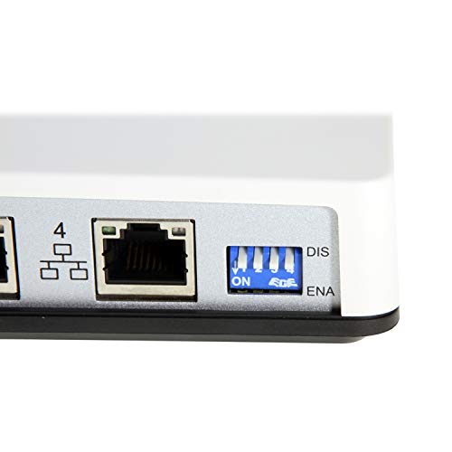 Coolgear 4-Port USB 3.0 Gigabit Ethernet Adapter Model CG-4P31G1EA