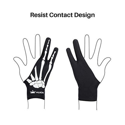 HUION Medium CR-01 Artist Glove Ambidextrous Comfortable Lycra Digital Drawing Tool