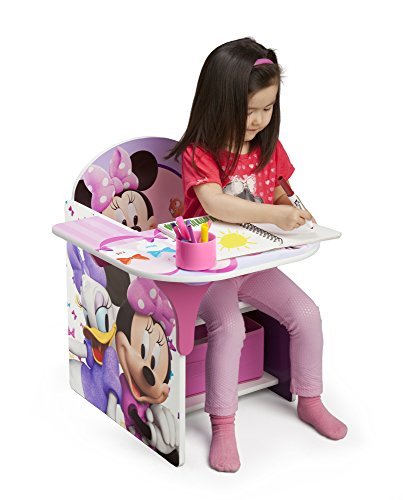 Delta Children 1 Count TC85663MN-1058 Desk Chair Set with Storage Bin