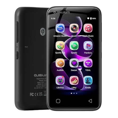 Globluum 4" Touchscreen MP4 Player SU9 160GB Glossy Black