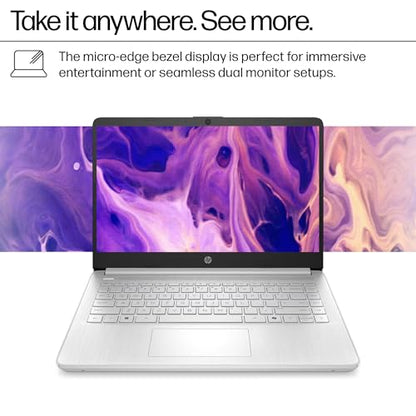 HP 14" Laptop 2026 Intel N150 1366x768 4GB DDR4 SSD 128GB