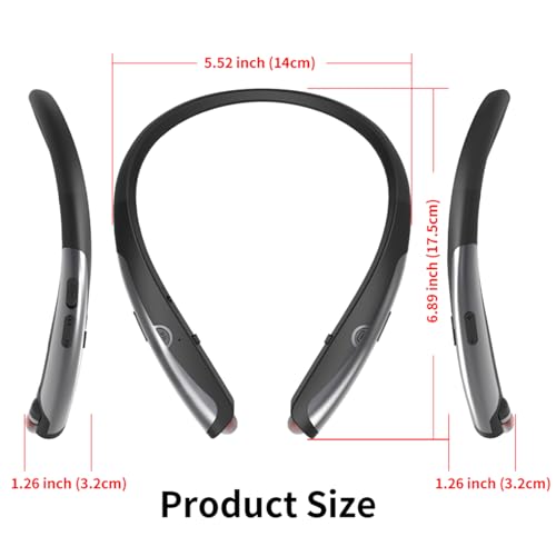 Tyxmere Neckband HX803 Bluetooth 5.3 Headphones with Noise Cancelling
