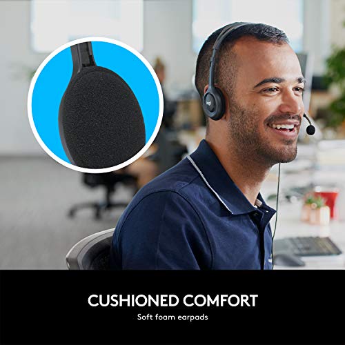 Logitech H111 Wired Headset 3.5mm Stereo Headphones