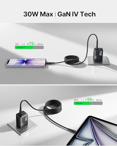 INIU 30W Dual-Port USB Wall Charger Model A12-E1