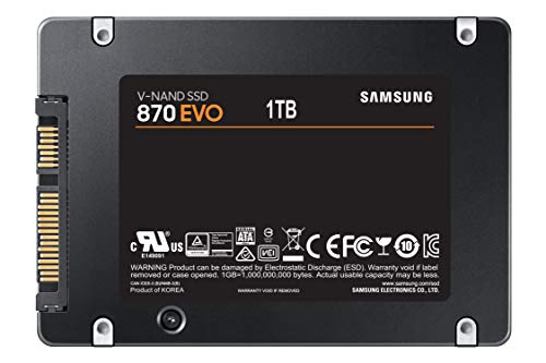 Samsung 1TB MZ-77E1T0B/AM SATA III Solid State Drive 2.5 Inch Internal