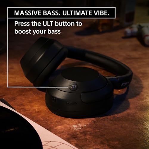 Sony WHULT900NB.UC Over-Ear Bluetooth Headphones Noise Cancellation
