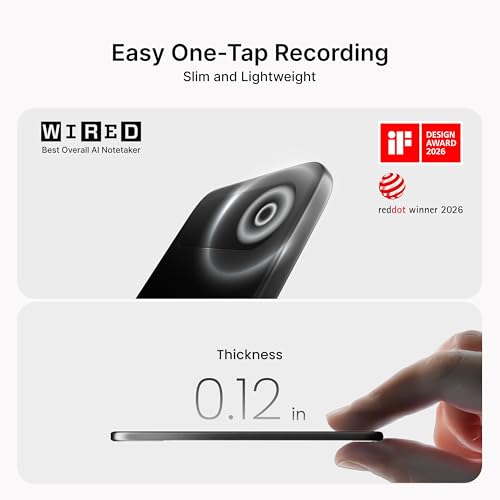 Comulytic 0.78 inches LA558 Stereo Digital Voice Recorder