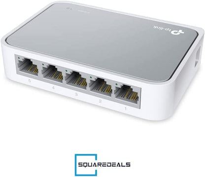 TP-Link TL-SF1005D 5-Port Unmanaged Ethernet Switch 10/100Mbps RJ45