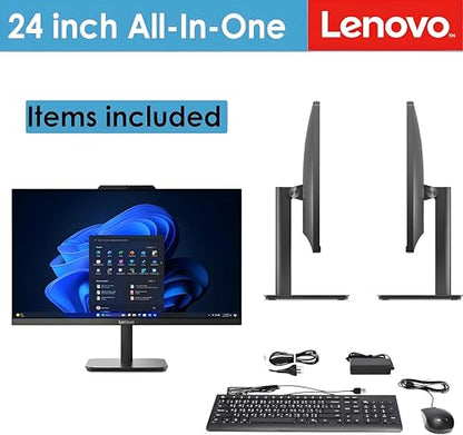 Lenovo 23.8 Inch V100 1920x1080 All in One Computer
