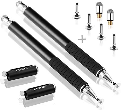 MEKO 5.5-Inch Stylus Pen, Model C-MK21Disc-BB, Compatible with All Capacitive Touch Devices
