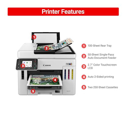 Canon MAXIFY GX7120 Inkjet Printer 4800 x 1200 dpi Color Output All-in-One