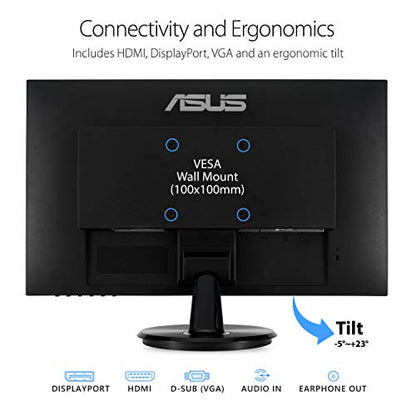 ASUS 24 VA24DQ FHD 1080p 75Hz LED Monitor