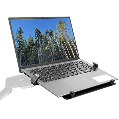 Mount-It! Laptop Tray for Monitor Arm MI-2352T Adjustable VESA Laptop Mount