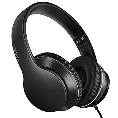 LORELEI X6 40 mm Wired Over-Ear Headphones with 3.5mm Jack, 20 Hz - 20 KHz, 110 dB Sensitivity, Plastic Enclosure
