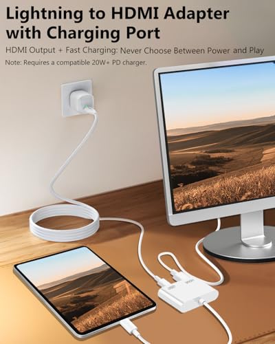 Microwoo 1080P Lightning to HDMI Adapter RM
