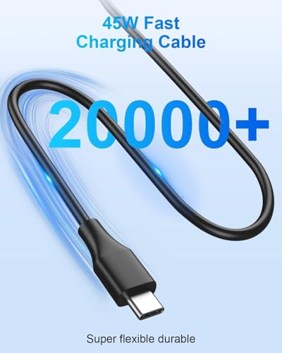 INEXEWOC 45W USB Type C Laptop Charger SK90A200225 Universal Compatibility