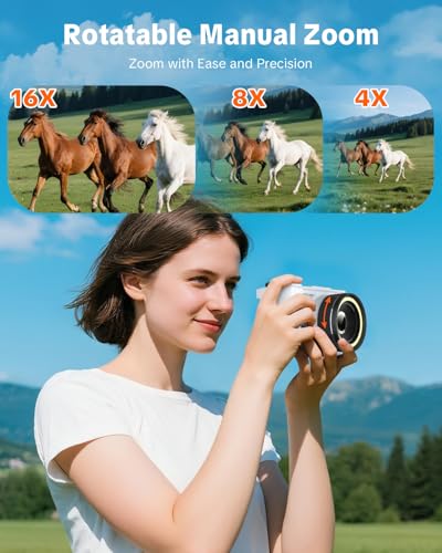 W & O 16mm Q5 64 MP 3840p CCD Compact Camera