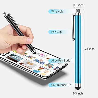Abiarst 10-Pack Capacitive Stylus Pens for Touch Screens