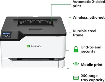 Lexmark CS331dw Laser Printer 600 x 600 dpi Color Automatic Duplex Wireless Network-Ready