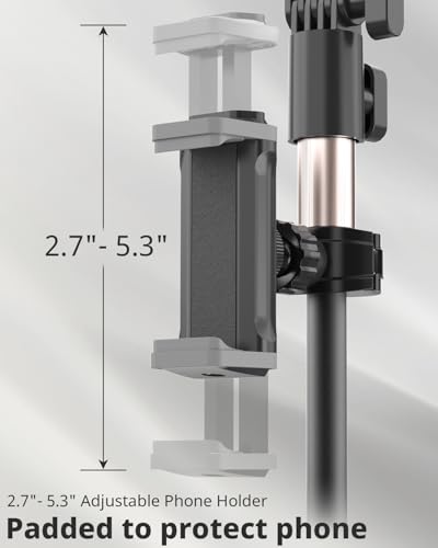 UBeesize 10.5in TBC001 Lighting System with Adjustable Stand and Phone Mount